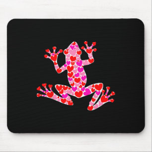 Liebe Herz Niedlich Frog Lover Couple Happy Valent Mousepad