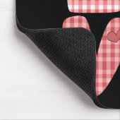 Liebe Herz Niedlich Gnome Valentinstag Mousepad (Ecke)