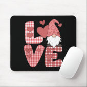 Liebe Herz Niedlich Gnome Valentinstag Mousepad (Mit Mouse)