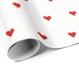 Liebe Herz Origami Vector Muster Geschenkpapier