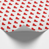 Liebe Herz Origami Vector Muster Valentine Geschenkpapier (Ecke)