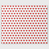 Liebe Herz Origami Vector Muster Valentine Geschenkpapier (Flach)