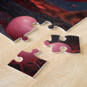 Liebe Herz Owl Puzzle (Seite)