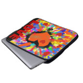 Liebe Herz, Pop Laptopschutzhülle (Vorne Knopf)