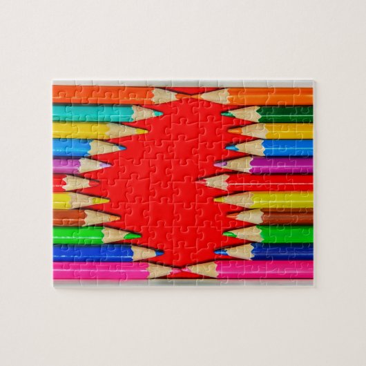 Liebe-Herz Puzzle (Horizontal)