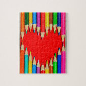 Liebe-Herz Puzzle (Vertikal)