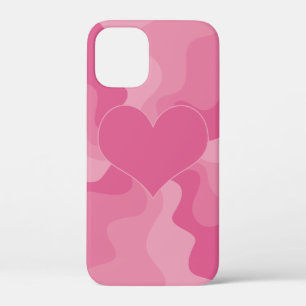 Liebe Herz - Rosa Case-Mate iPhone Hülle