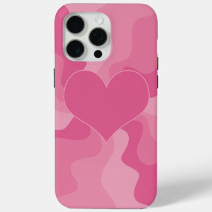 Liebe Herz - Rosa Case-Mate iPhone Hülle