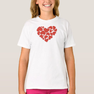 Liebe, Herz, Rotes Herz, Valentinstag T-Shirt