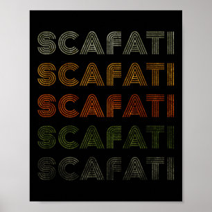 Liebe Herz Scafati T-Shirt Grunge Vintager Stil Sc Poster