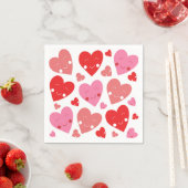 Liebe Herz Serviette (Beispiel)