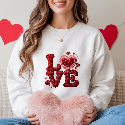 Liebe Herz Sweatshirt