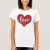 Liebe - Herz T-Shirt (Vorderseite)