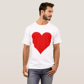Liebe - Herz T-Shirt (Vorne ganz)