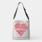 Liebe Herz Tasche (Rückseite)