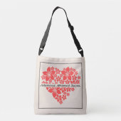 Liebe Herz Tasche (Rückseite)