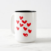 Liebe Herz Tasse (Vorderseite Links)