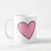 Liebe Herz Tasse (Links)