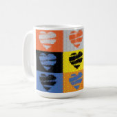Liebe Herz Tasse (Vorderseite Links)
