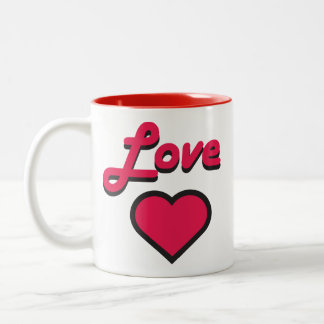 Liebe Herz Tasse