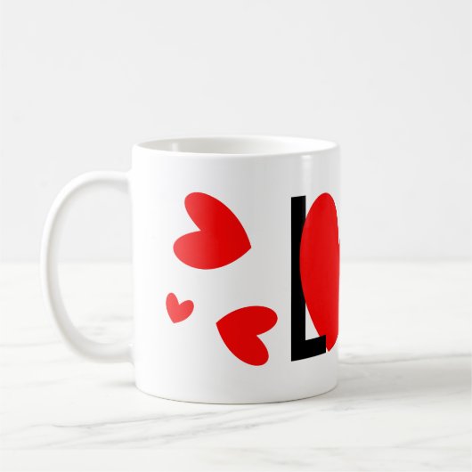 Liebe Herz Tasse (Links)