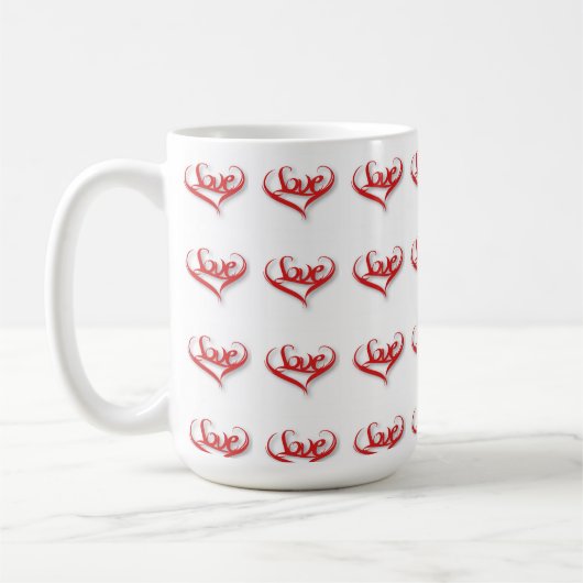 Liebe Herz Tasse (Links)