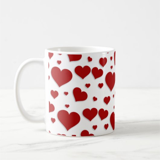 Liebe-Herz-Tasse Kaffeetasse (Links)