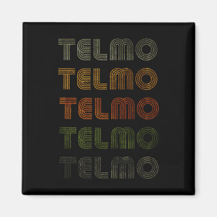 Liebe Herz Telmo T-Shirt Grunge Vintager Stil Schw Magnet