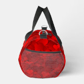Liebe Herz Textur rotes Muster-19909 Duffle Bag (Rechts)