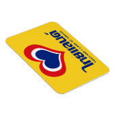 Liebe [Herz] Thailand ♦ Thai-Sprachschrift ♦ Magnet (Rechte Seite)