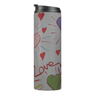 Liebe Herz Thermaltumbler Thermosbecher