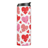 Liebe Herz Thermosbecher (Nach links gedreht)