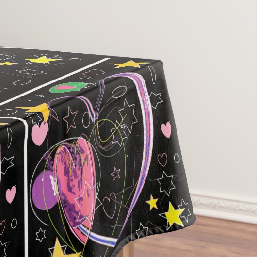 Liebe Herz Tischdecke (Beispiel)