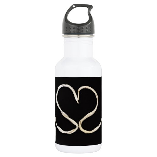 Liebe-Herz Trinkflasche (Vorderseite)