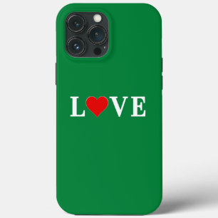 Liebe, Herz, Typografie, Textbezogen, Minimalistis Case-Mate iPhone Hülle