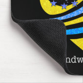 Liebe Herz Ukraine ist freundlich zu Ukraine Ukra Mousepad (Ecke)