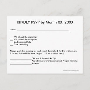 Liebe Herz und Lila Thistle UAWG Menu Postkarte