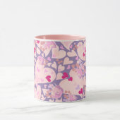 Liebe Herz und Rose Tasse (Zentrum)