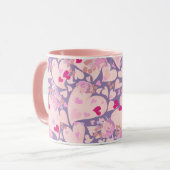 Liebe Herz und Rose Tasse (Vorderseite Links)