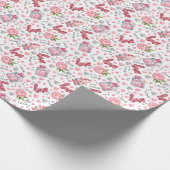 Liebe, Herz und Zwerge Geschenkpapier (Ecke)