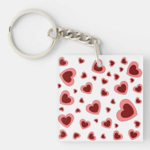 LIEBE HERZ VALENTINE BIRTHDAY GIFT SCHLÜSSELANHÄNGER