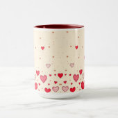 Liebe, Herz, Valentine, Hochzeit - Tasse, Cup Tasse (Zentrum)