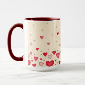 Liebe, Herz, Valentine, Hochzeit - Tasse, Cup Tasse (Links)