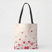 Liebe, Herz, Valentine, Hochzeit - Totenbeutel Tasche (Vorderseite)