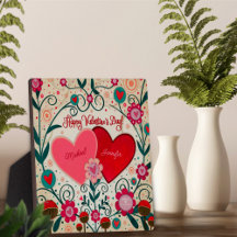 Liebe Herz Valentine Maßgeschneiderte Namen