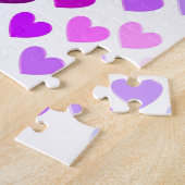 Liebe Herz Valentine romantische monochrome Puzzle (Seite)