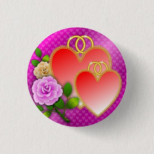 Liebe Herz Valentinstag-20362 Button (Vorderseite)