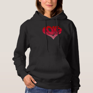 LIEBE Herz Valentinstag Liebe Herz-Kreislauf-Syste Hoodie