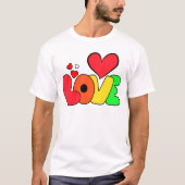 Liebe & Herz Valentinstag T - Shirt Perfekt für (Vorderseite)