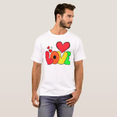 Liebe & Herz Valentinstag T - Shirt Perfekt für (Vorne ganz)